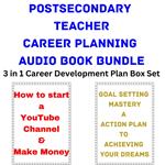 Postsecondary Teacher Career Planning Audio Book Bundle