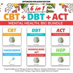 CBT+DBT+ACT | MENTAL HEALTH | BIG BUNDLE 6 IN 1