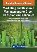 Marketing and Resource Management for Green Transitions in Economies