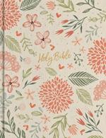 CSB Notetaking Bible, Expanded Reference Edition, Floral Cloth Over Board