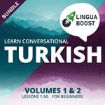 Learn Conversational Turkish Volumes 1 & 2 Bundle