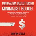 Minimalism Decluttering + Minimalist Budget 2-in-1