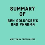 Summary of Ben Goldacre’s Bad Pharma