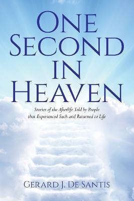 One Second in Heaven: Stories of the afterlife told by people that experienced such and returned to life - Gerard J de Santis - cover