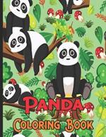 Panda Coloring Book: Kids Coloring Book with Pages to Color on Cute Pandas