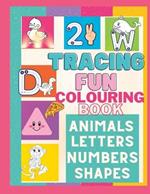 Tracing Fun: A Letters, Numbers, Shapes, and Colors Activity Book