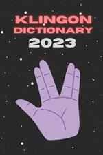 Klingon Dictionary 2023: Learn Klingon Updated Klingon Dictionary