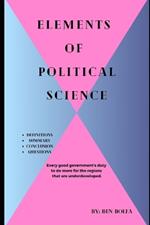 Elements of Political Science