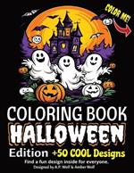 Coloring Book Halloween Edition: Halloween Coloring Pages For Adults