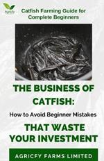 The Business of Catfish: How To Avoid Beginner's Mistake That Wastes Your Investment