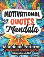 Motivational Quotes Coloring Book: Large Print 8.5x11 - Boost Your Confidence