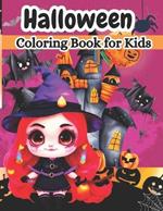 Halloween Coloring Book for Kids: A Hauntingly Fun Coloring Adventure for Little Kids