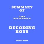 Summary of Cara Natterson's Decoding Boys