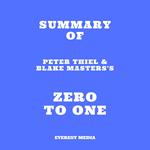 Summary of Peter Thiel & Blake Masters's Zero to One