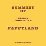 Summary of Wright Thompson's Pappyland