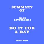 Summary of Mark Batterson's Do It for a Day