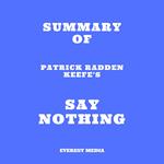 Summary of Patrick Radden Keefe's Say Nothing