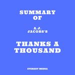 Summary of A.J. Jacobs's Thanks A Thousand