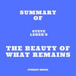 Summary of Steve Leder's The Beauty of What Remains