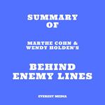 Summary of Marthe Cohn & Wendy Holden's Behind Enemy Lines