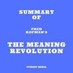 Summary of Fred Kofman's The Meaning Revolution