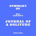 Summary of May Sarton's Journal of a Solitude