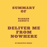 Summary of Warren Zanes's Deliver Me from Nowhere