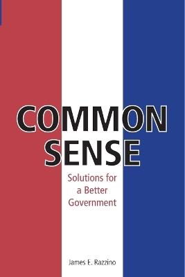 Common Sense: Solutions for Better Government - James E Razzino - cover