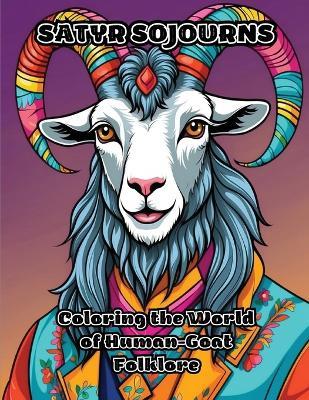 Satyr Sojourns: Coloring the World of Human-Goat Folklore - Colorzen - cover