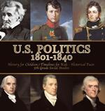 U.S. Politics 1801-1840 - History for Children Timelines for Kids - Historical Facts 5th Grade Social Studies