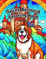 Saint Bernard Coloring Book: Volume 1