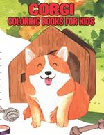 Corgis coloring book for kids: Coloring Pages in Cute Style