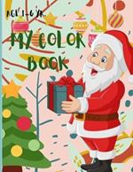 My Color Book: Santa is here