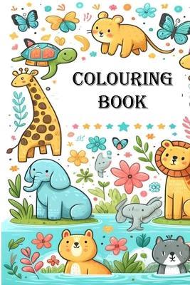 Colorful Kingdom: An Animal Adventure Coloring Book for Kids - Lucas Illustrate - cover