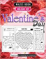 Valentine's Day Maze Book Love Labyrinth: Artistic Exploration Cupid's Arrows