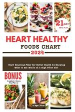 Heart Healthy Foods Chart: Start Counting Fiber for Better Health by Knowing What to Eat While on a High Fiber Diet