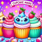 Cupcake Magic: A Coloring Book of Yummy Cupcakes