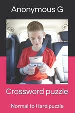 Crossword puzzle: Normal to Hard puzzle