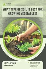 What type of soil is best for growing vegetables?: Guide and overview