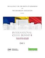 ICS4 - Romania (DAY 1): International Crisis Summit