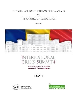 ICS4 - Romania (DAY 1): International Crisis Summit - The Grassroots Association - cover