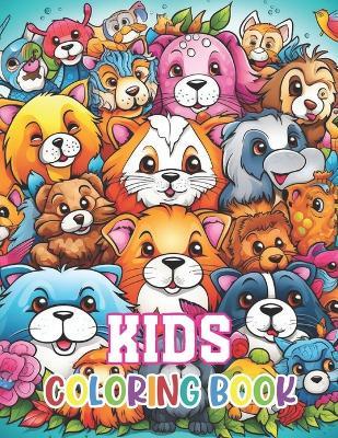 Kids Coloring Book: Stress Relief, Relaxation, and Creativity Coloring Pages for All Fans - Nash Coopler - cover