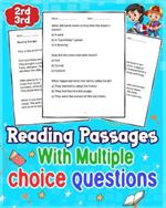 Reading Passages choice questions Grade 2rd 3rd: Explore engaging reading passages and answer choices for 2nd and 3rd graders. Enhance literacy skills with interactive learning!