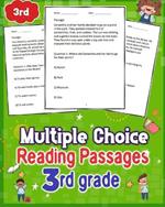Multiple Choice Reading Passages 3rd Grade: Engage 3rd graders with diverse reading passages and multiple-choice questions.