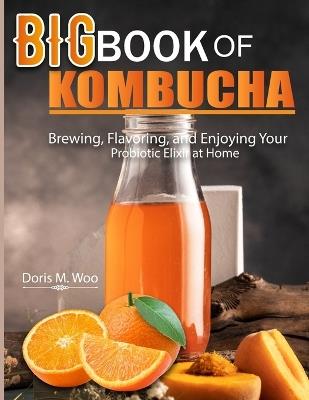 Big Book Of Kombucha: Brewing, Flavoring, and Enjoying Your Probiotic Elixir at Home - Doris M Woo - cover