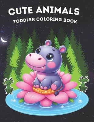 Cute Animals Coloring Book - Evans - cover