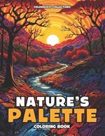 Nature's Palette Coloring Book: Color Your Way to Calm Through Zen Landscapes