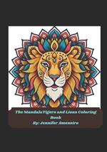 Mandala Lions and Tigers Coloring book