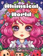 Whimsical World: Kawaii Coloring Book - Adorable Characters, Fun Designs, Perfect for Relaxation and Creativity!