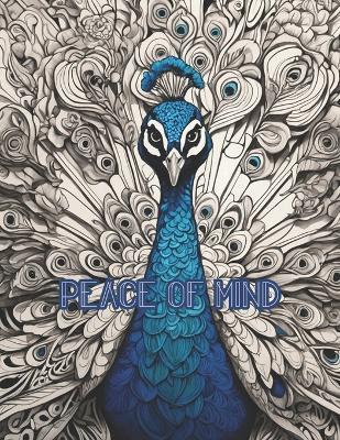 Peace of Mind: Adult coloring book - Teddy Print Collection - cover